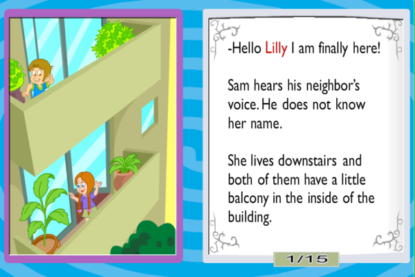 Story: Lilly and her neighbor | Recurso educativo 33279