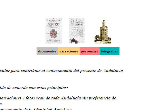 Andalucía documentos y narraciones | Recurso educativo 33291