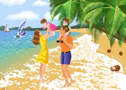 Puzzle Nivel 1: Playa | Recurso educativo 34319