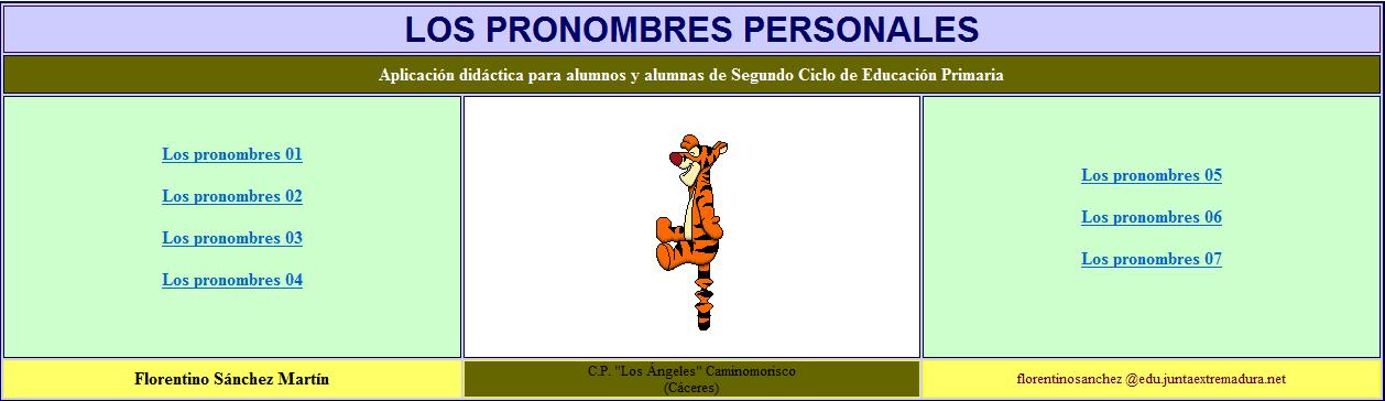 Los pronombres personales | Recurso educativo 34798
