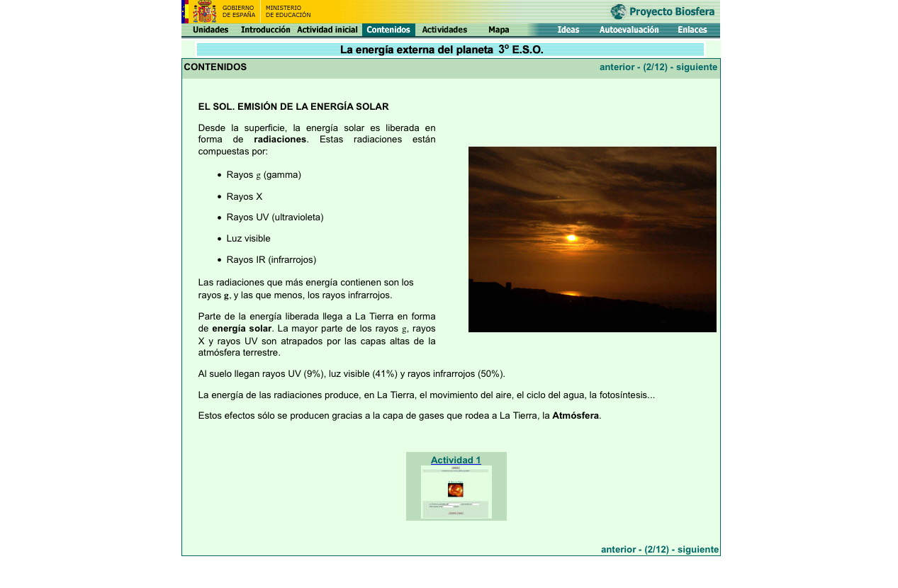 El Sol | Recurso educativo 36380