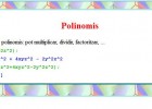 Càlcul de polinomis | Recurso educativo 37614