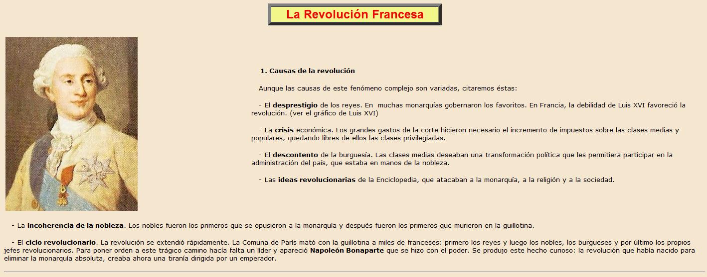 La Revolución Francesa | Recurso educativo 37716