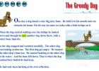 Story: The greedy dog | Recurso educativo 37859