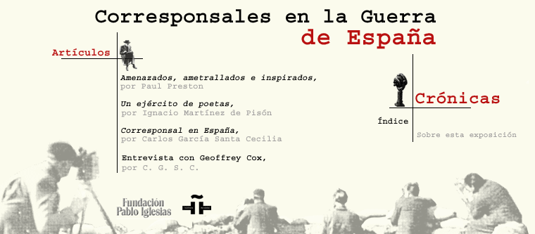 Corresponsales en la guerra de España | Recurso educativo 38038