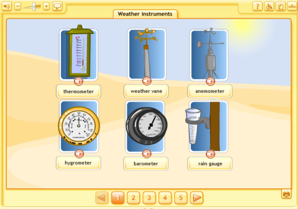 Weather instruments | Recurso educativo 38656