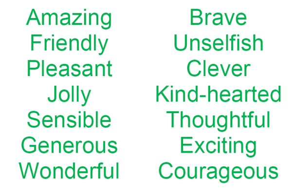 Adjectives for good and bad characters | Recurso educativo 40589