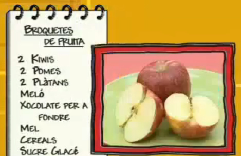 Vídeo: receta de broquetas de fruta | Recurso educativo 40776
