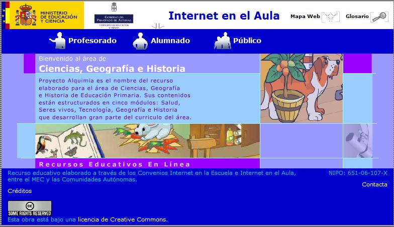 http://recursostic.educacion.es/primaria/alquimia/web/alumnos.html