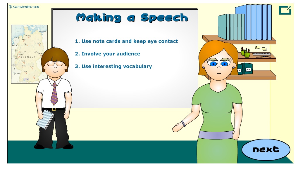 Video: Making a speech | Recurso educativo 41197