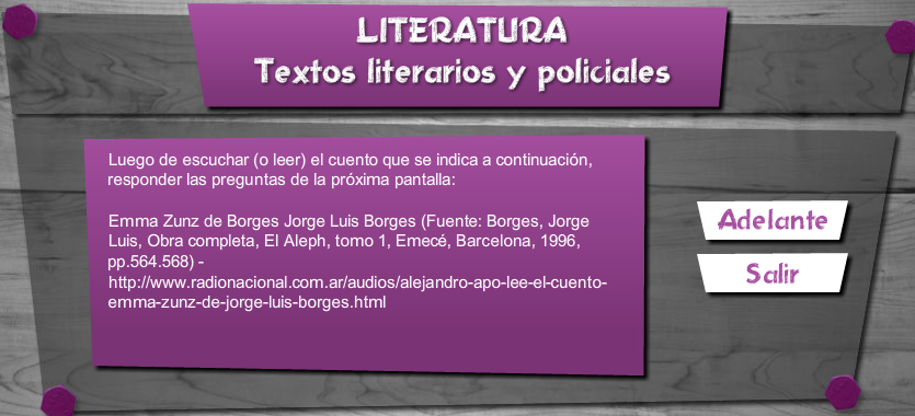 Leyendo Borges | Recurso educativo 45201