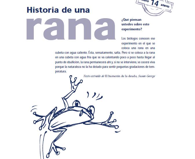 Historia de una rana | Recurso educativo 46224
