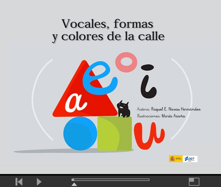Vocales, formas y colores de la calle | Recurso educativo 48909