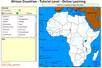 Learn African countries | Recurso educativo 49591