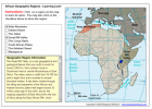 African Geographical regions | Recurso educativo 49601