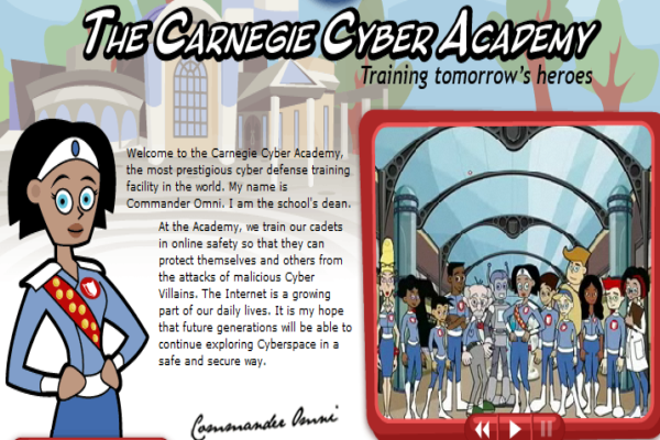 Website: The Carnegie Cyber Academy | Recurso educativo 49932