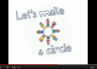 Song: Let's make a circle | Recurso educativo 50067