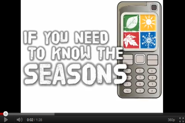 Song: If you need to know the seasons | Recurso educativo 50552