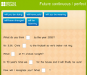 Future continuous and future perfect | Recurso educativo 52057
