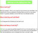 The story of Earth day | Recurso educativo 52874