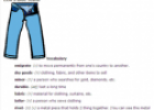 Reading: Levi's blue jeans | Recurso educativo 56672