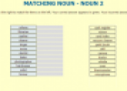Matching noun | Recurso educativo 60638