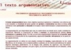 El texto argumentativo | Recurso educativo 60759