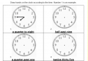 Telling the time (2) | Recurso educativo 12600