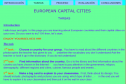 Webquest: European Capital Cities | Recurso educativo 12946