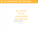 La teoría de la relatividad de Einstein | Recurso educativo 18175