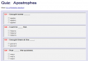 Apostrophes (quiz) | Recurso educativo 20528