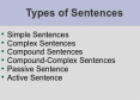 Types of sentences | Recurso educativo 22500