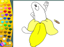 ¡A Colorear Frutas!: Banana | Recurso educativo 28606