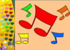 ¡A Colorear!: Notas musicales | Recurso educativo 29244