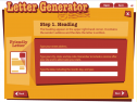 Letter Generator | Recurso educativo 7755