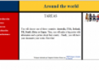Webquest: Around the world | Recurso educativo 9403