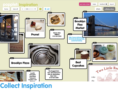 Popplet | Collect, curate and share your ideas, inspirations, and projects! | Recurso educativo 62805