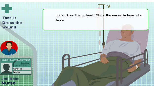 Game: Casualty challenge nurse | Recurso educativo 64453
