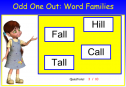 Odd-one-out: Word families | Recurso educativo 67097