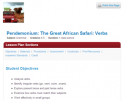 The great African safari: Verbs | Recurso educativo 68761