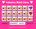 Valentine matching game | Recurso educativo 71270