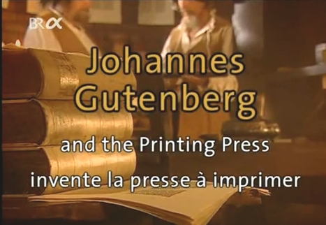 Johannes Gutenberg and the printing press | Recurso educativo 89459