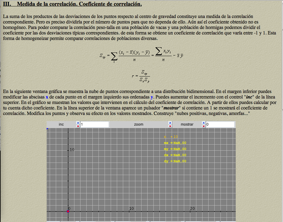 Medida de correlación. Coeficiente de correlación | Recurso educativo 92242