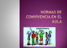 Normas de convivencia en el aula | Recurso educativo 93908