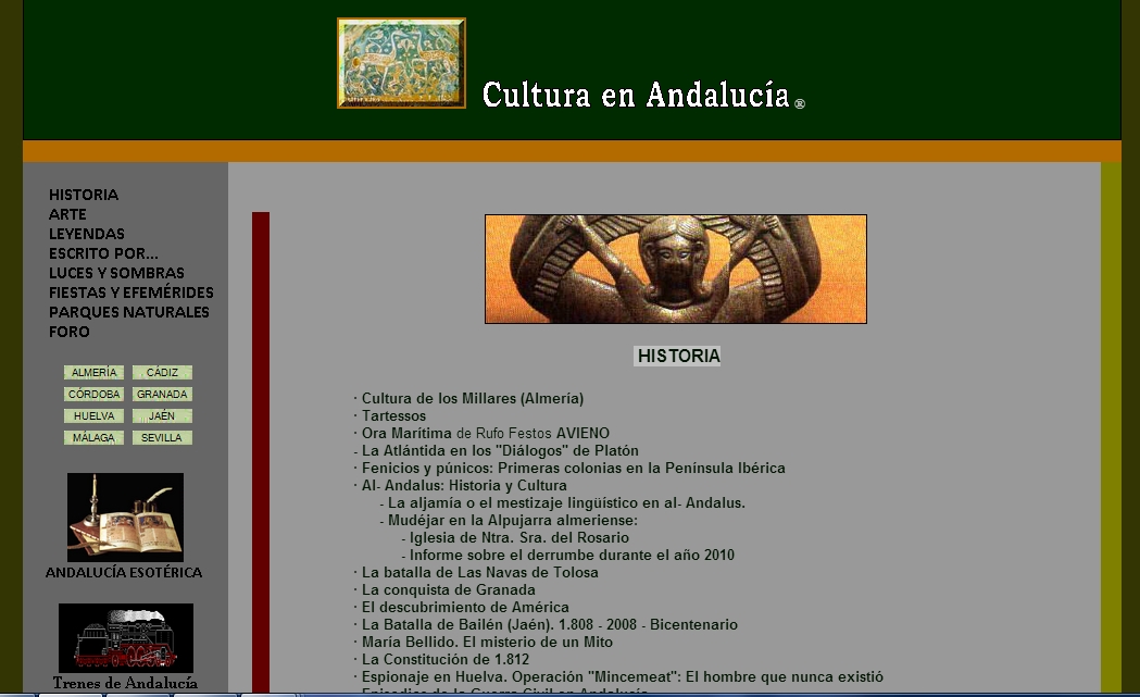 Cultura en Andalucía Recurso educativo Tiching