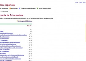 Estatuto de Autonomía de Extremadura | Recurso educativo 98665