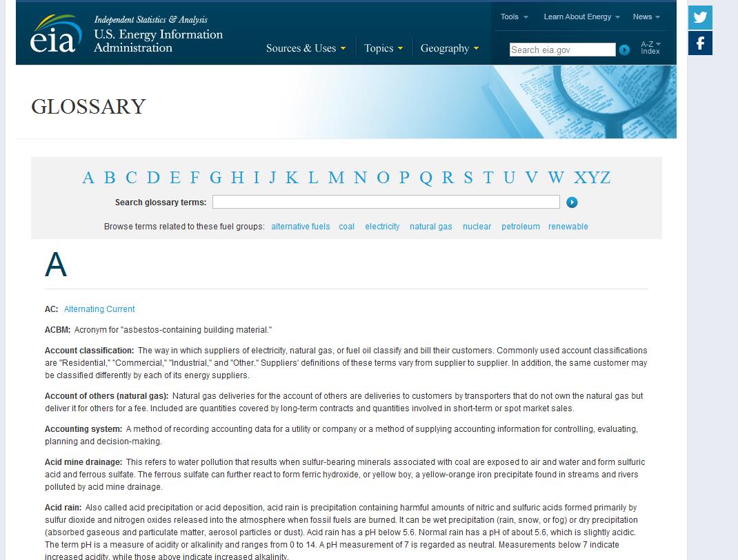 glossary-u-s-energy-information-administration-eia-recurso