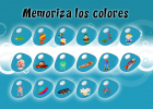 Juego de memorizar colores para desarrollar la memoria en niños de 9 y 10 años : 04 | Recurso educativo 405032
