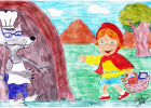 Cuento infantil: Caperucita y el lobo cocinero | Recurso educativo 420995