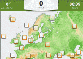 Mapa físico de Europa | Recurso educativo 489996